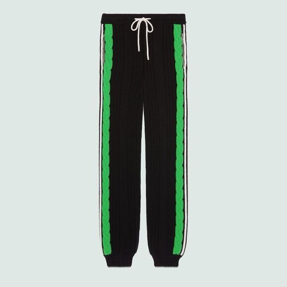 Gucci x Adidas Soft Wool Joggers Medium NWT - Picture 1 of 14